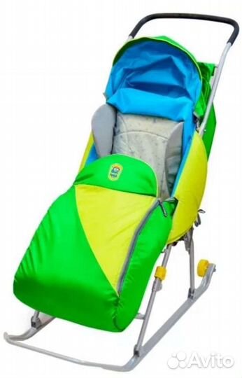 Детские санки коляска