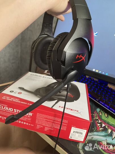 Игровые наушники hyperx cloud stinger core