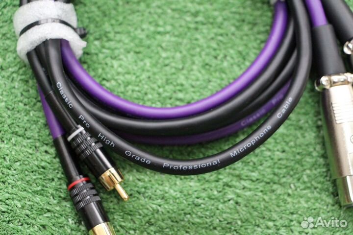Мониторные 2XLR-2RCA, Japan