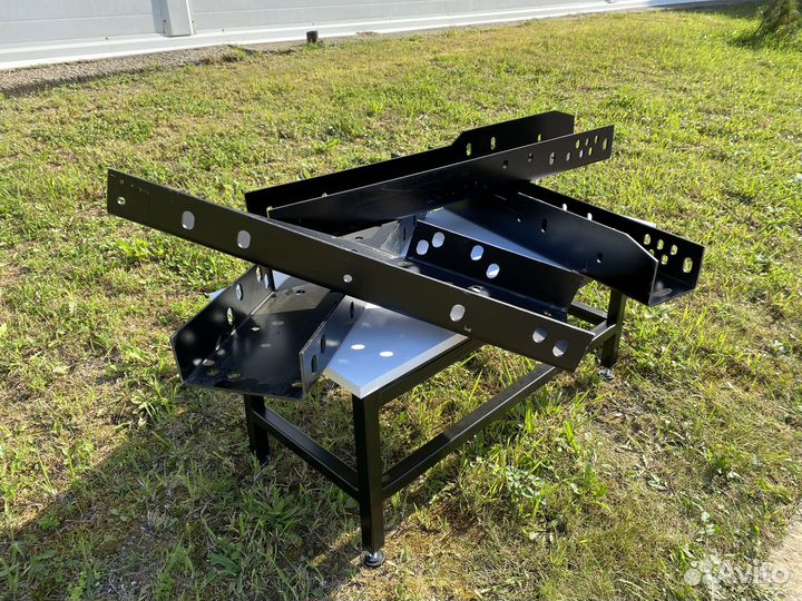 Усиление рамы на Газель передние