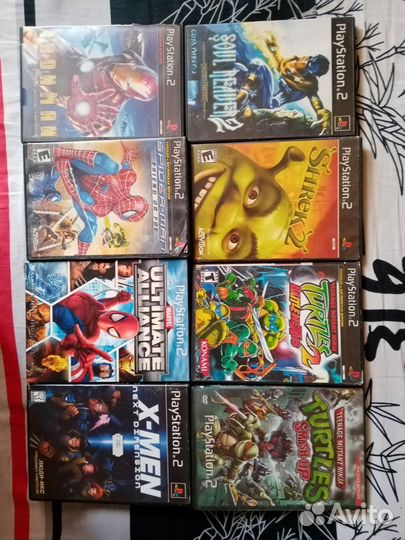 Игры PS2(только для чипованных консолей)