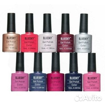 Bluesky (Блюскай), Гель-лак «набор», 10шт