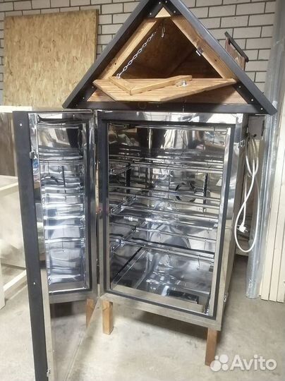 Коптильня горячего копчения