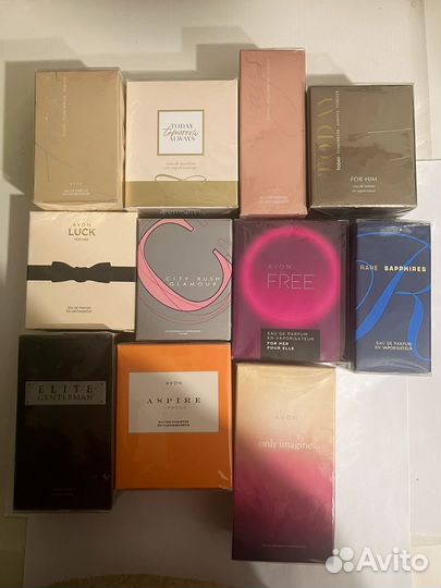 Редкие, снятые духи avon