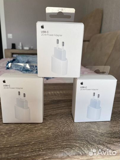 Apple Адаптер USB Type C 20W Оригинал Новый