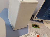 Белый игровой мини-компьютер 5800x3d+4070 Z