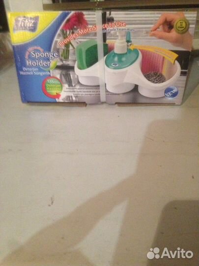 Подставка для губки с диспенсером