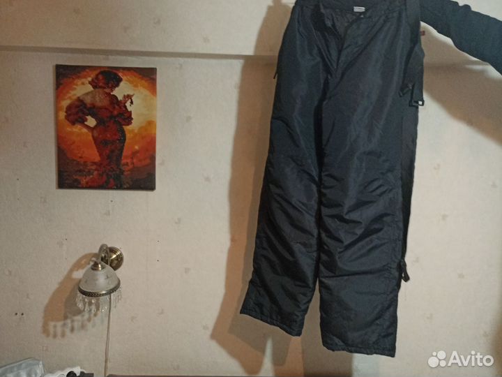 Зимние брюки штаны горнолыжные болониевые