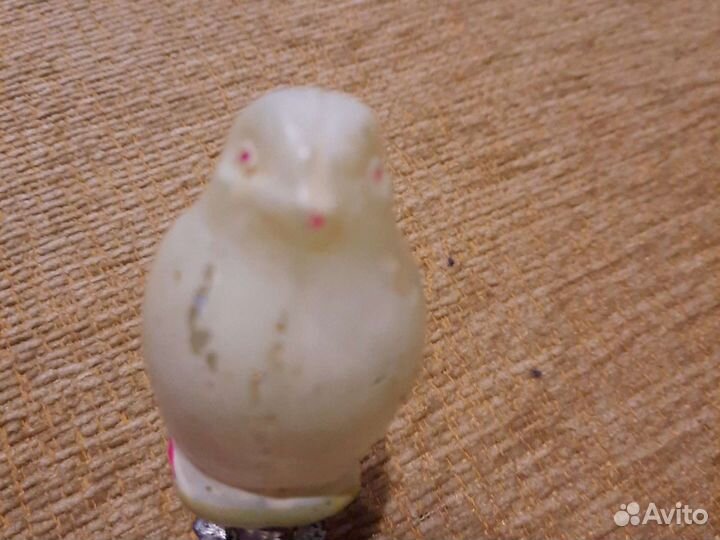 Игрушка цыпленок СССР