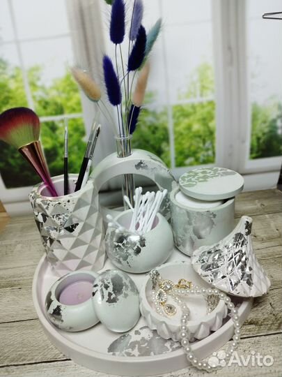 Подарочные наборы из гипса ручной работы