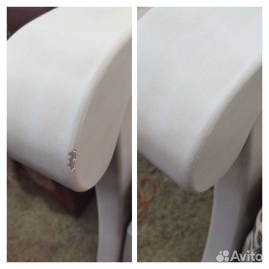 Реставрация повреждений мебели, пола, дверей