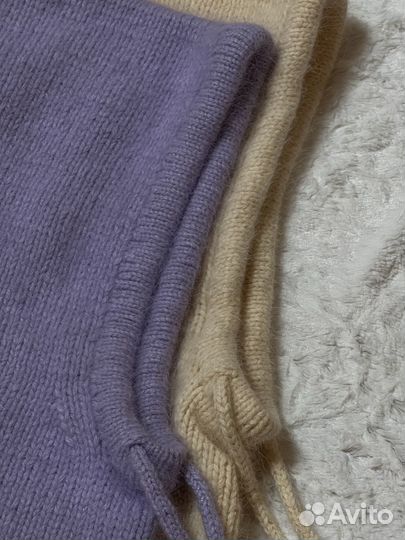 Капор из пуха норки