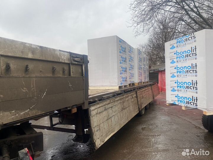 Строительные и перегородочные блоки Бонолит