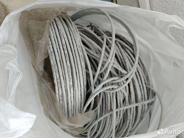 Интернет кабель u/utp 4 кат.5e 4х2х0,50