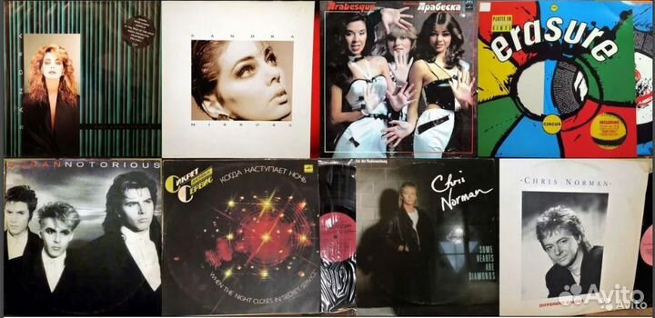 Диско поп 80х годов. (имортные и отеч. издания)