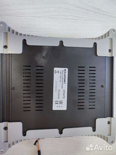 Усилитель blaupunkt gta-275 и сабвуфер Alpine 1244