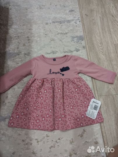 Платье новое 74-80р