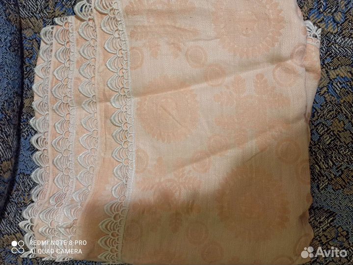 Скатерти и полотенца советские льняные
