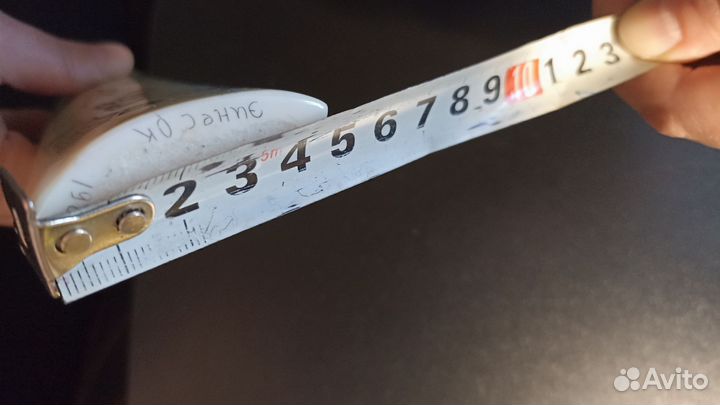 Клык моржа имитация с рисунком, длинна 32см