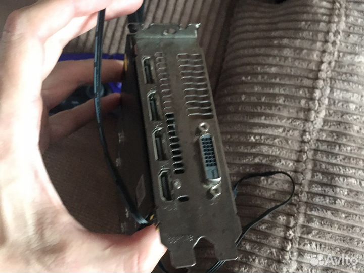 Видеокарта rx580 8gb с водяным охлаждением