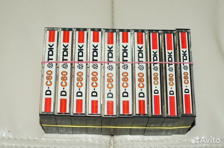 Кассеты TDK D-C60 для кассетных дек №10 Japan