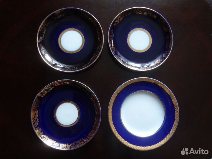 Предметы кофейных и чайных сервизов Лфз и Kahla