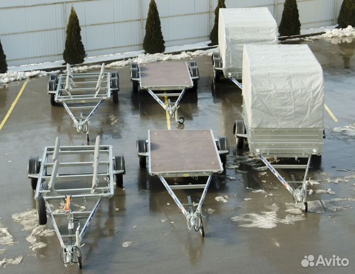 Прицеп легковой модульный двухосный дон N5521