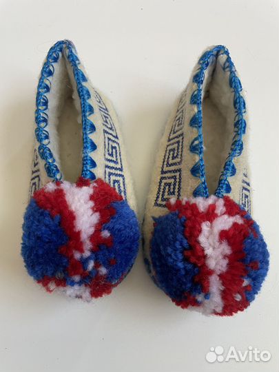 Домашние тапочки теплые 22 размер детские