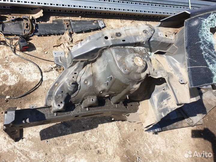 Лонжерон передний правый четверть hyundai solaris