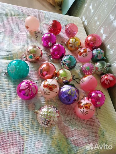 Елочные игрушки из СССР