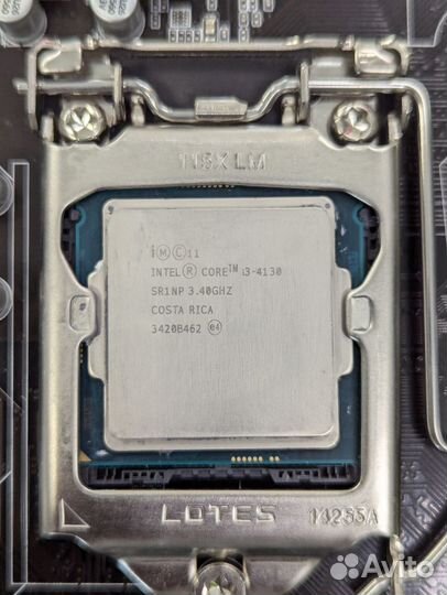 Материнская плата 1150/Core i3-4130/8 Гб