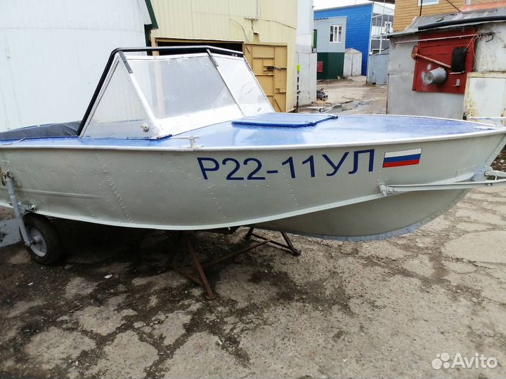 Лодка прогресс 4