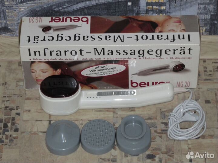 3 шт. Beurer Электрогрелка для ног Вибро Массажёр