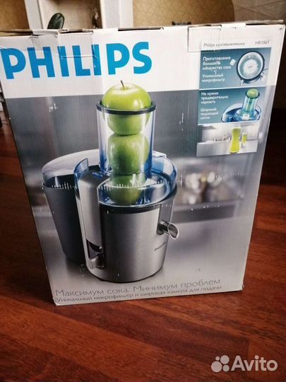 Новая Соковыжималка Philips HR1861