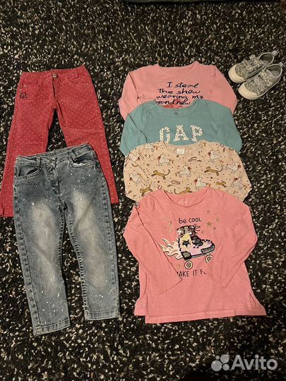 Пакет вещей на девочку