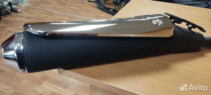 Глушитель в сборе enduro 250 (A17-1 peaq010BCR