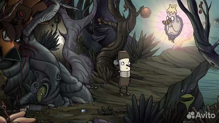 PS4 диск The Inner World The Last Wind Monk, новый