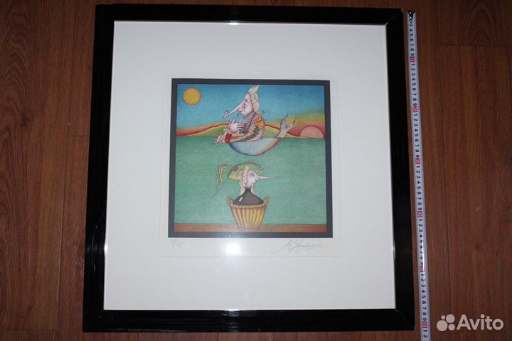 Литография М.М.Шемякина Карнавалы Санкт-Петербурга