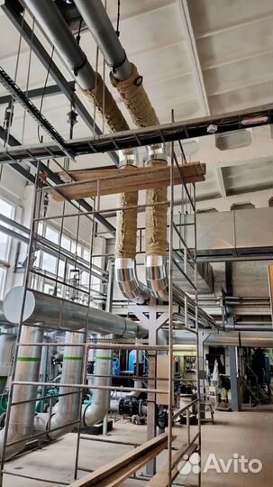 Монтаж технической тепловой изоляции