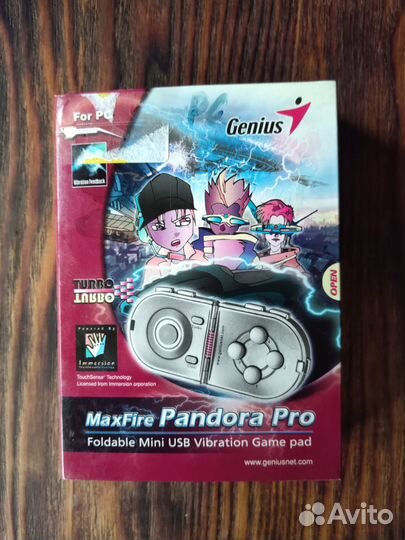 Джойстик геймпад Genius Maxfire Pandora pro