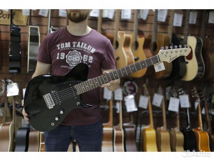 Aria JET-1 BK электрогитара, цвет чёрный