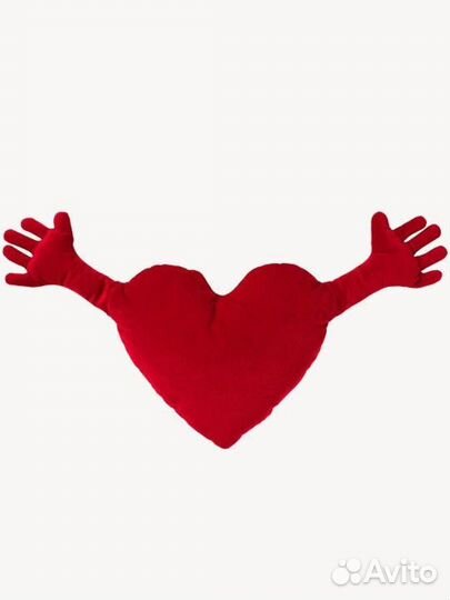 Подушка-сердце IKEA, 40 см (новая)