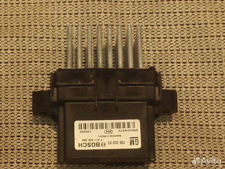 Опель астра J резистор печки