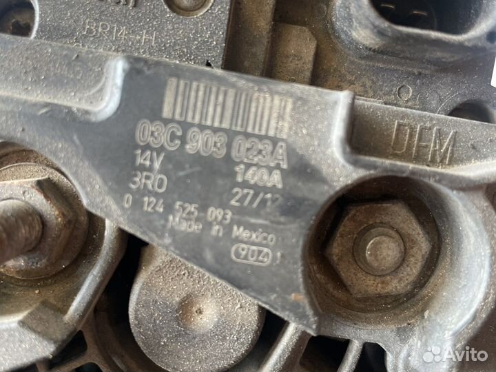 Генератор 140A vag