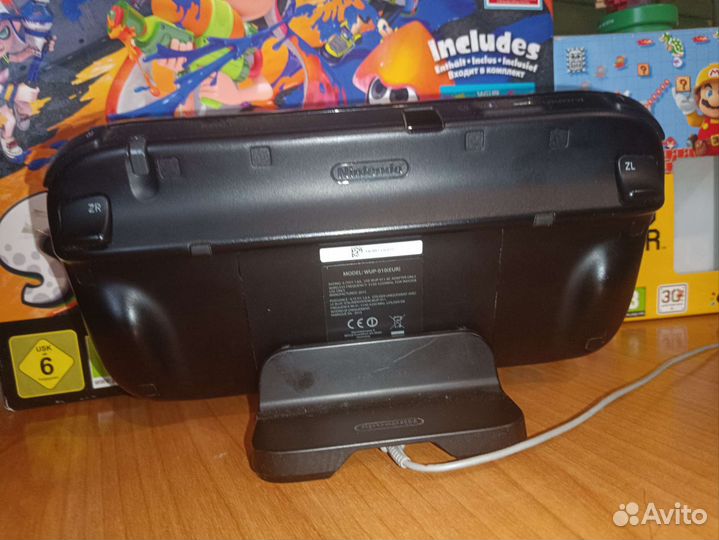 Nintendo wii u 32gb прошитая + 64gb + игры