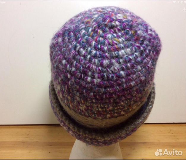 Авторская шляпа оригинальной расцветки,54-57арт187