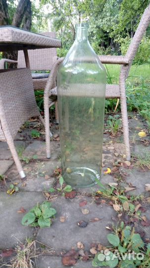 Бутыль стеклянная