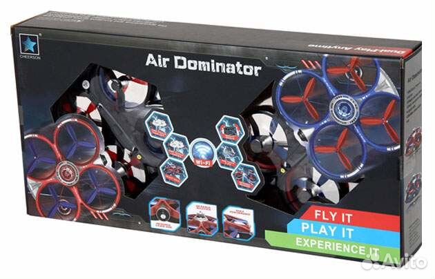 2 квадрокоптера для воздушного боя