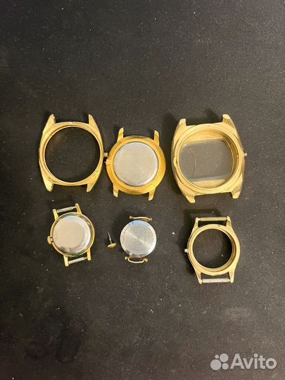 Часы СССР позолота