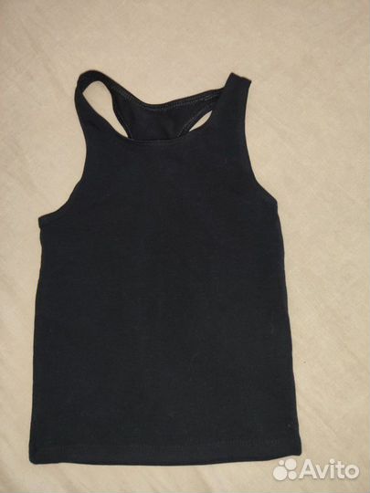 Майка спортивная черная